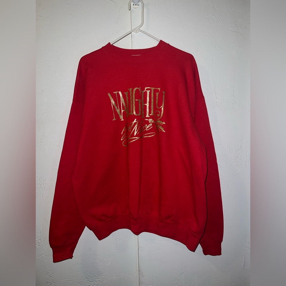 Vintage Naughty But Nice Sweatshirt